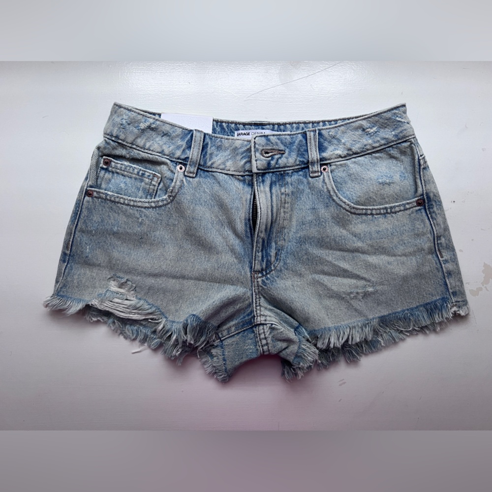 GARAGE DENIM Low Rise Shorts **BRAND NEW** size 25